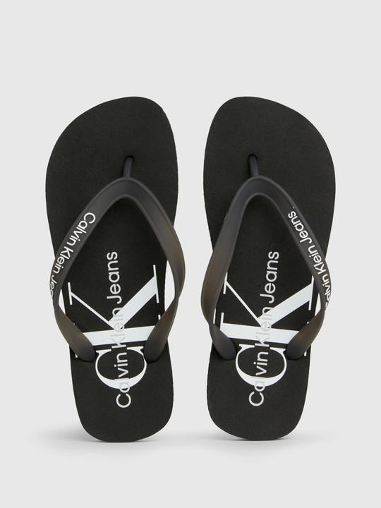 Actual product image Calvin Klein Ladies' beach sandal Monologo (36)