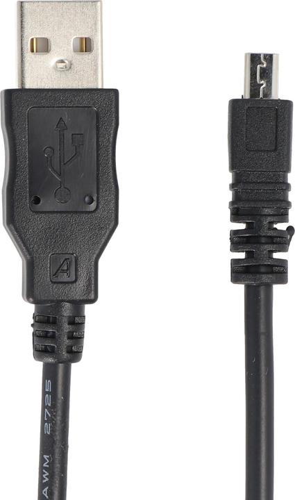 Actual product image AccuCell USB cable suitable for Casio, Nikon, Panasonic Lumix K1HA08CD0019 (Charger)