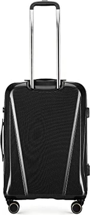Actual product image Wittchen Explorer Line Carry-On Hard Shell Spinner with TSA Lock and Telescopic Handle