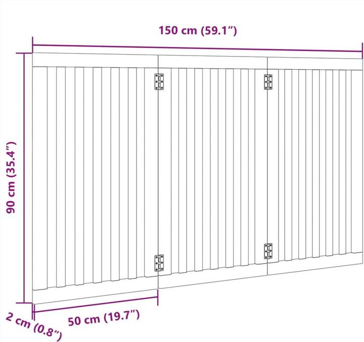 Immagine prodotto vidaXL Hundetor