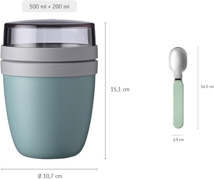 Produktbild Mepal Lunchpot Switch Set mit faltbarem Löffel