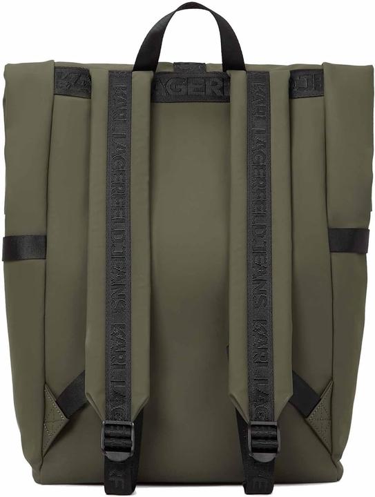 Actual product image Karl Lagerfeld Mens Coated PU Backpack (25 l)