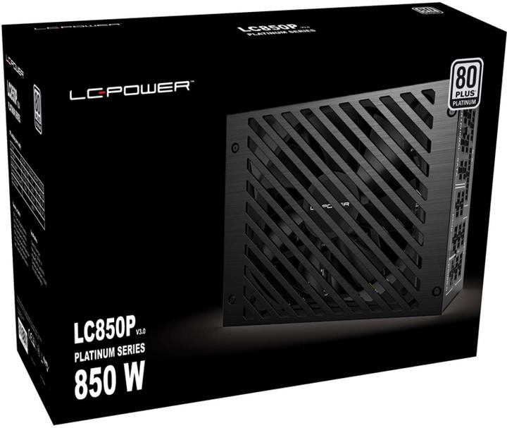 Produktbild LC-Power LC850P V3.0 Platinum PCIe 5.0 Modular 850W 80+ plat retail (850 W)
