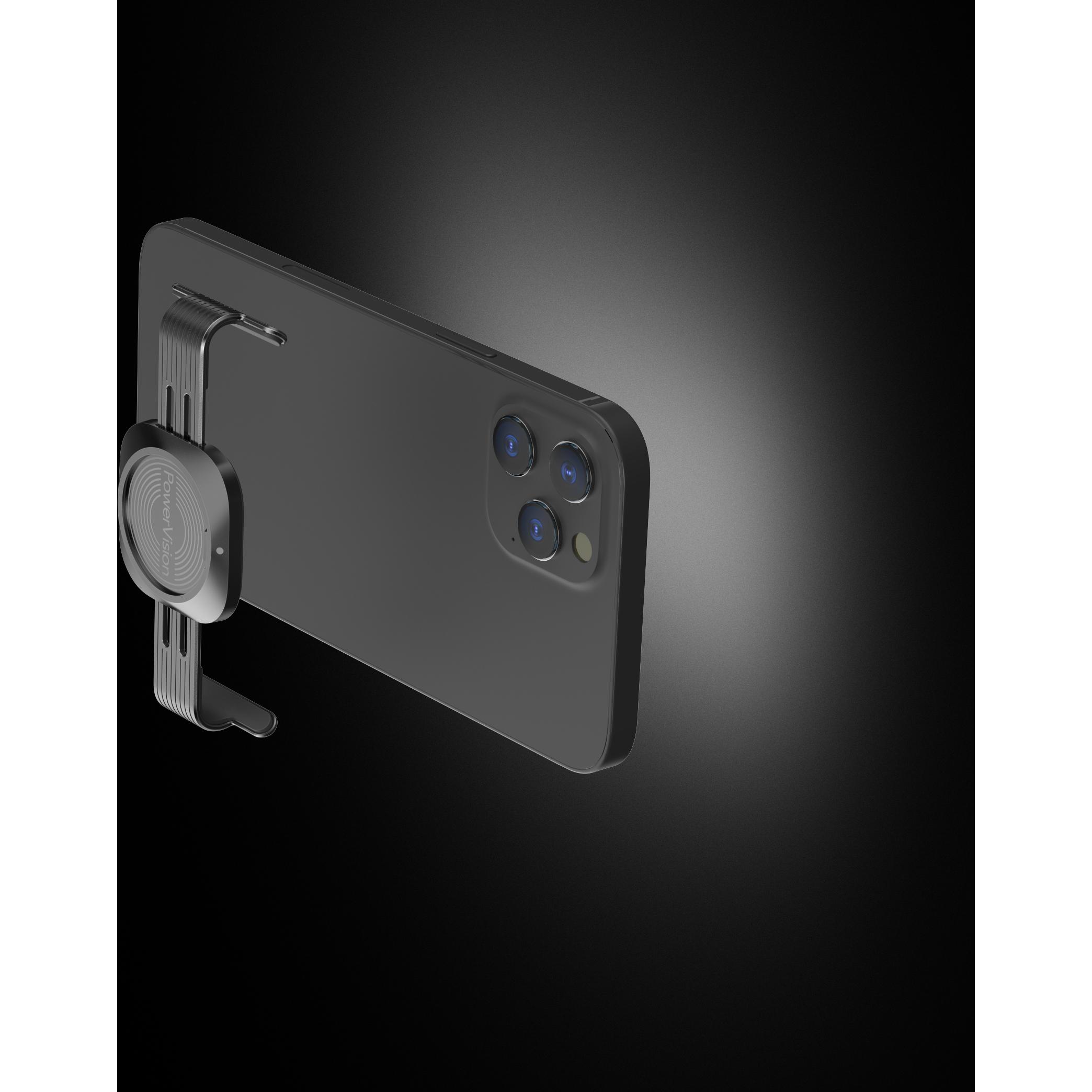 PowerVision S1 Magnetic Phone Clamp, Weiteres Smartphone Zubehör, Silber