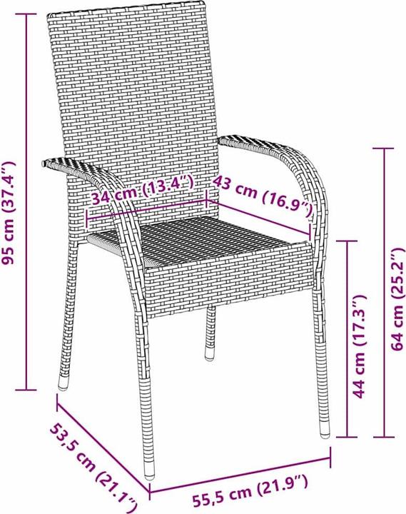 Image du produit VidaXL Meubles de jardin (80 cm)