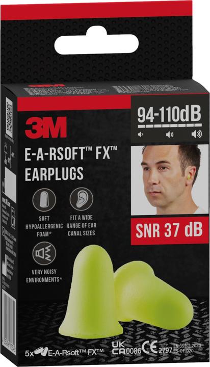 Actual product image 3M Earplugs (2 x)