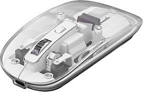 Actual product image Marvo PRISM B10 weiss / Kabellose Maus / optisch / 1600 DPI / 4 Tasten / USB 2,4 GHz / Bluetooth (Wireless)