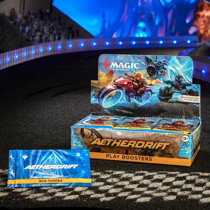Produktbild Magic the Gathering Etherdrift Play-Booster-Display mit 30 Boostern und Box-Topper-Karten (Deutsch, Booster Display)