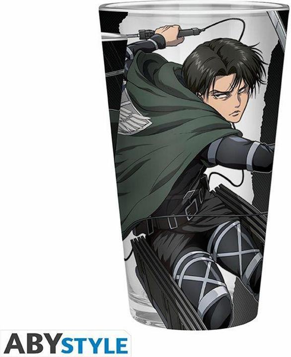 Image du produit ABYstyle ATTACK ON TITAN - Grand verre - Levi S4