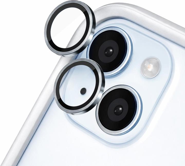 RhinoShield PROTECTION CAMÉRA IPHONE 15/15 PLUS (BLEU) (1 Stk., Apple iPhone 15, Apple iPhone 15 Plus)