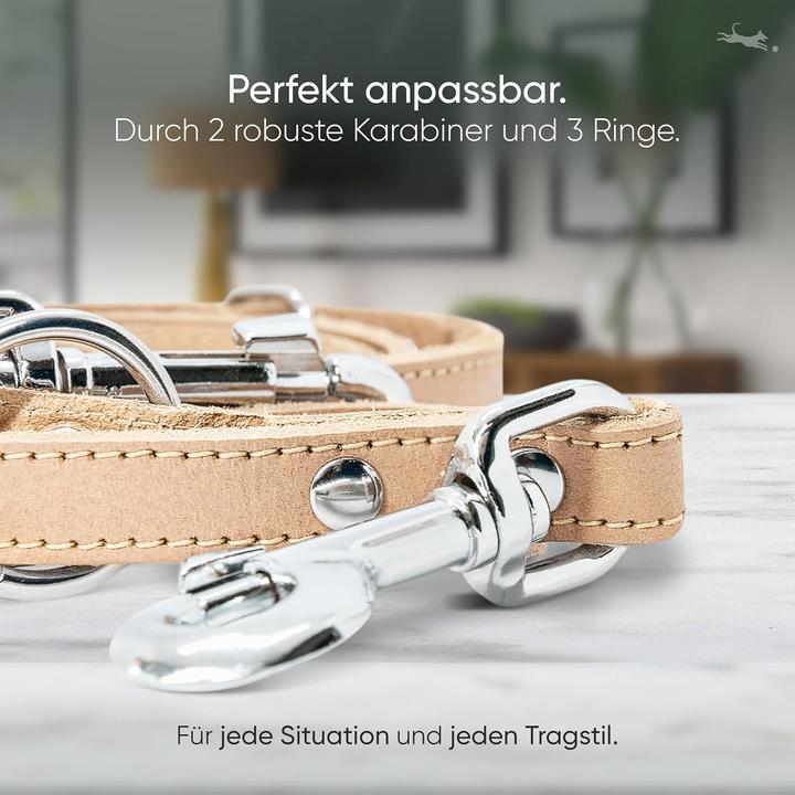 Immagine prodotto Freudentier Amstelpark Kollektion - Hundeleine, 3-fach verstellbar, 2m (Cane)