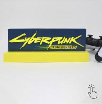 Produktbild Neamedia Cyberpunk Edgerunner LED-Leuchte Logo 22 cm