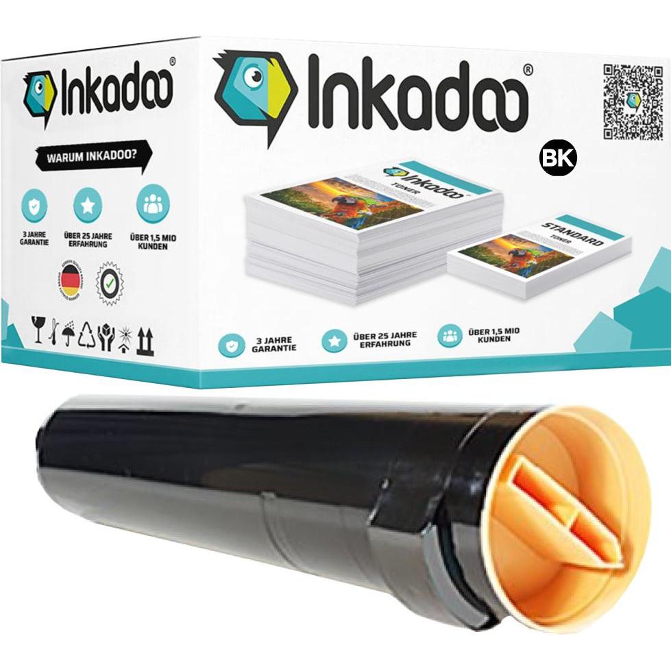 Inkadoo, Toner, Kompatibel Toner für Xerox Phaser 7760 V DX (BK)