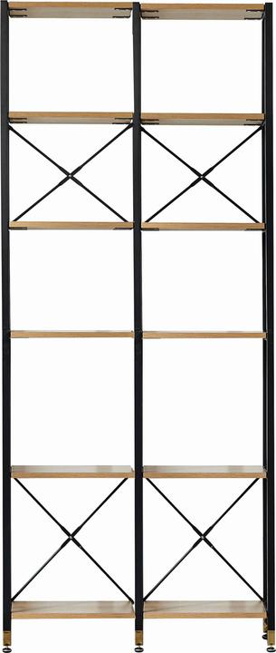 Immagine prodotto Möbilia 2 ripiani stretti, 12 ripiani (42,5 x 30 x 210 cm)
