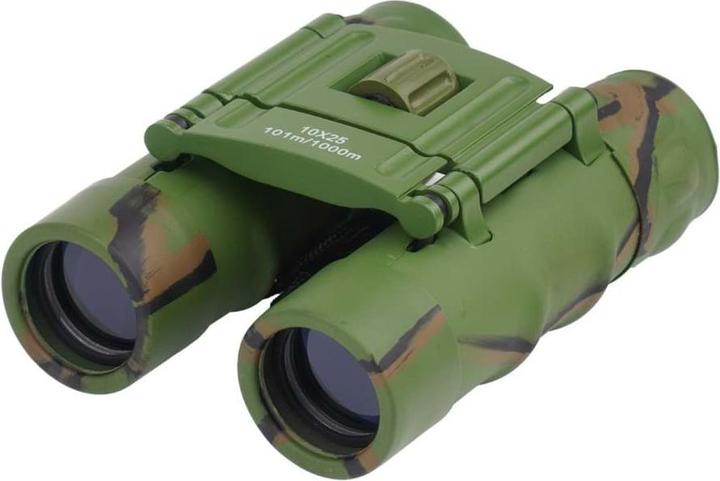 Immagine prodotto Mil-tec Binoculars Mini Gen II 10x25 With Pouch Camo (10x, 25 mm)