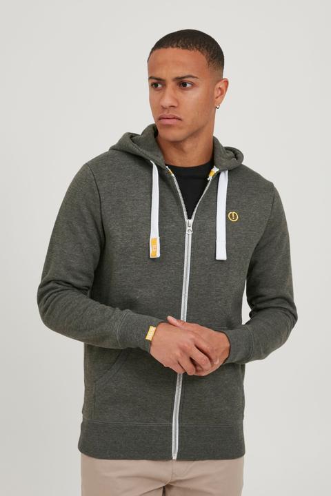 Actual product image Solid BennZip Men's Hooded Jacket Zip (M)