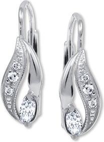 Produktbild Brilio Beautiful white gold earrings with zircons 239 001 00577 07