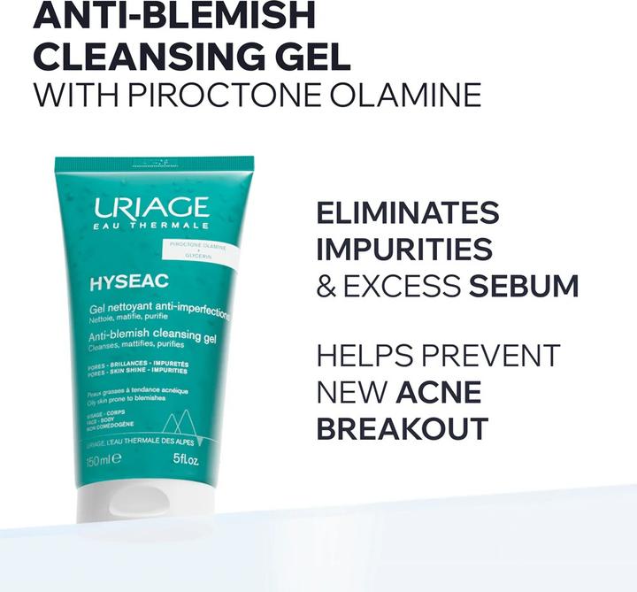 Productafbeelding Uriage Hyseac (Gezichtsreinigingsdoekjes, 182 g)