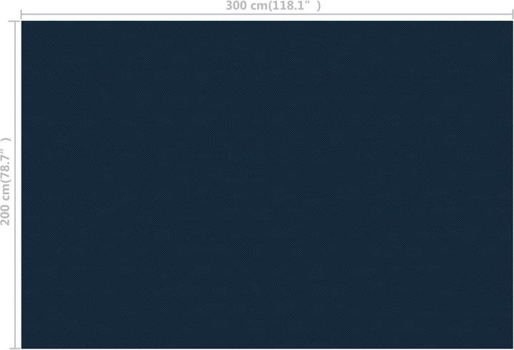 Actual product image vidaXL Poolabdeckung