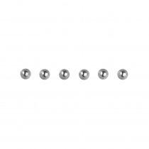 Produktbild Rayher Plastik-Halbperlen, selbstklebend, silber, 120