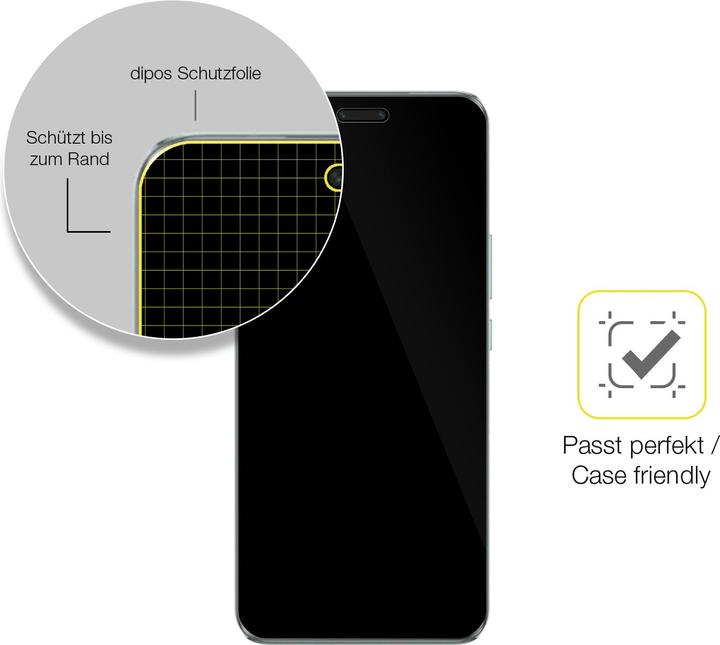 Actual product image Dipos Screen Protector Full-Cover 3D (2 pcs., Honor Magic6 Pro)