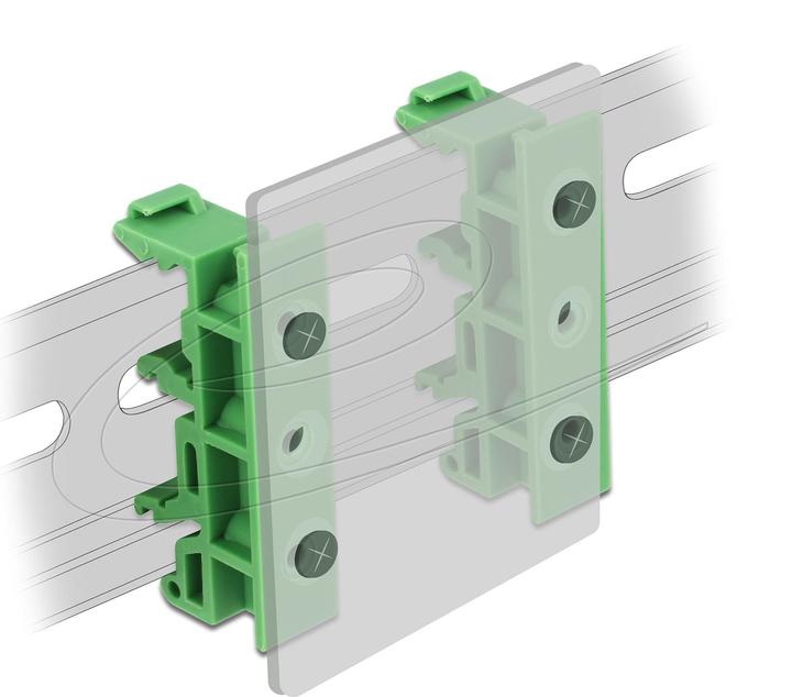 Supporto Guida DIN Per Raspberry Pi E Arduino - Montaggio Semplice Su Rack Per Sviluppo Elettronico - Foto 3