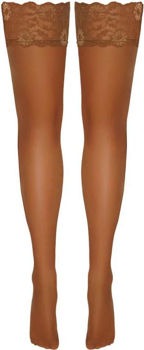 Actual product image Cottelli Collection Halterless Stockings (L)