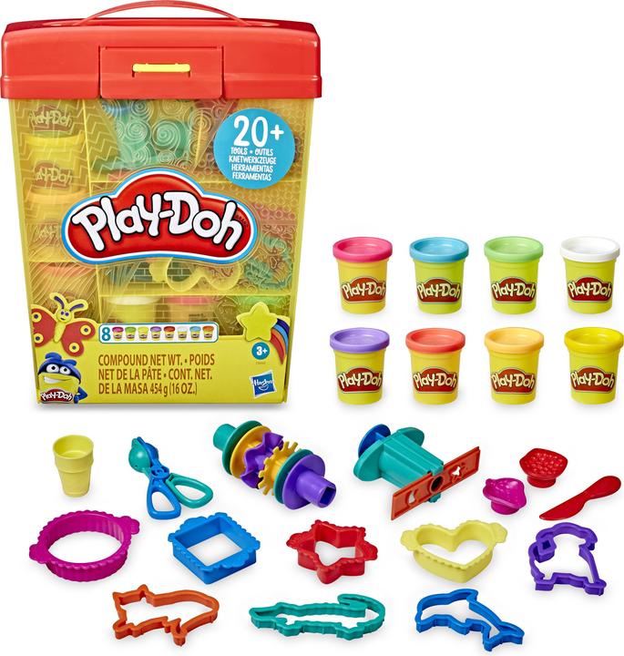 Produktbild Play-Doh Grosses Knetset mit Aufbewahrungsbox