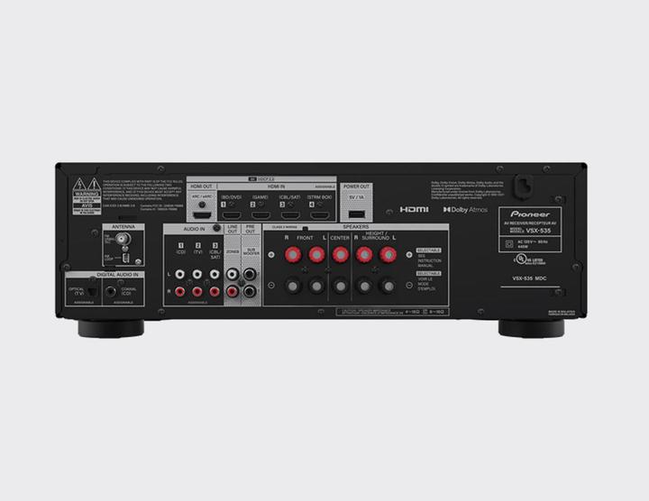 Image du produit Pioneer VSX-535D (5.2 canaux, DAB)
