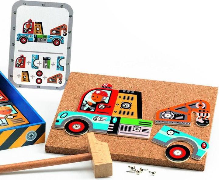 Image du produit Djeco Tap Tap Fahrzeuge (Multilingue)