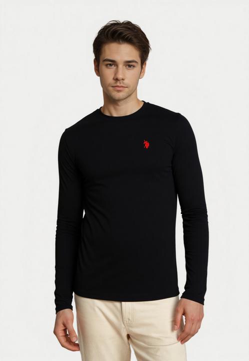 Immagine prodotto U.S. Polo ASSN. Longsleeve Langarmshirt mit Rundhalsausschnitt R-Neck (L)