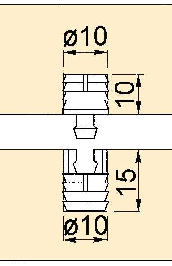 Produktbild Werkstarck Druckknopf-Verbinder (Druckknopf-Verbinder, 1 Stk.)