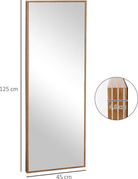 Immagine prodotto Homcom Specchio da parete (45 x 125 cm)