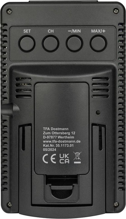 Actual product image TFA Radio weather station