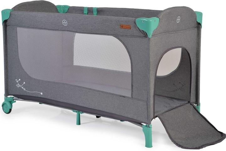 Actual product image Cangaroo Travel cot Skyglow 2 levels