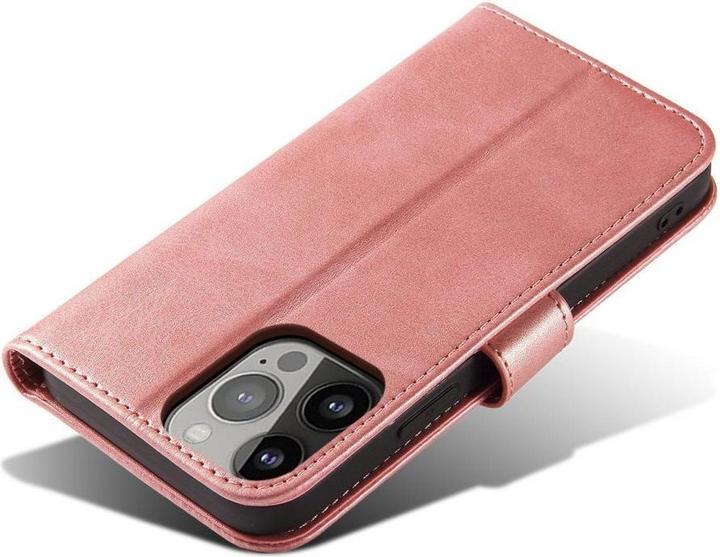 Immagine prodotto Hurtel Custodia a portafoglio con supporto per iPhone 15 Plus Custodia con magnete - Rosa (Apple iPhone 15 Plus)