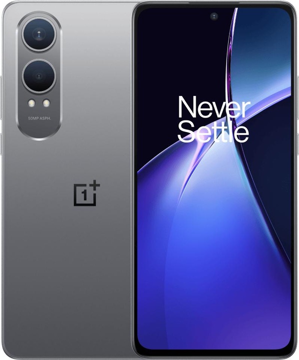Image du produit OnePlus Nord CE 4 Lite 5G 256GB, 8GB RAM, Super Silver (256 Go, Super Argent, 6.67", Double SIM hybride, 50 Mpx, 5G)