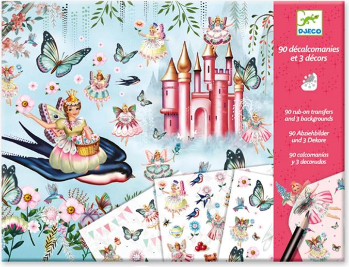 Djeco Décalcomanies Au pays des fées