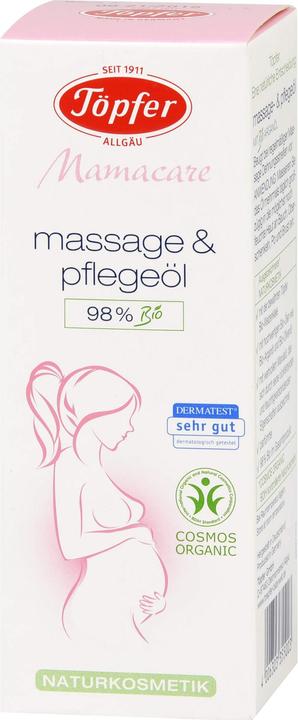 Actual product image Töpfer Mamacare Massage & Care Oil 100ml