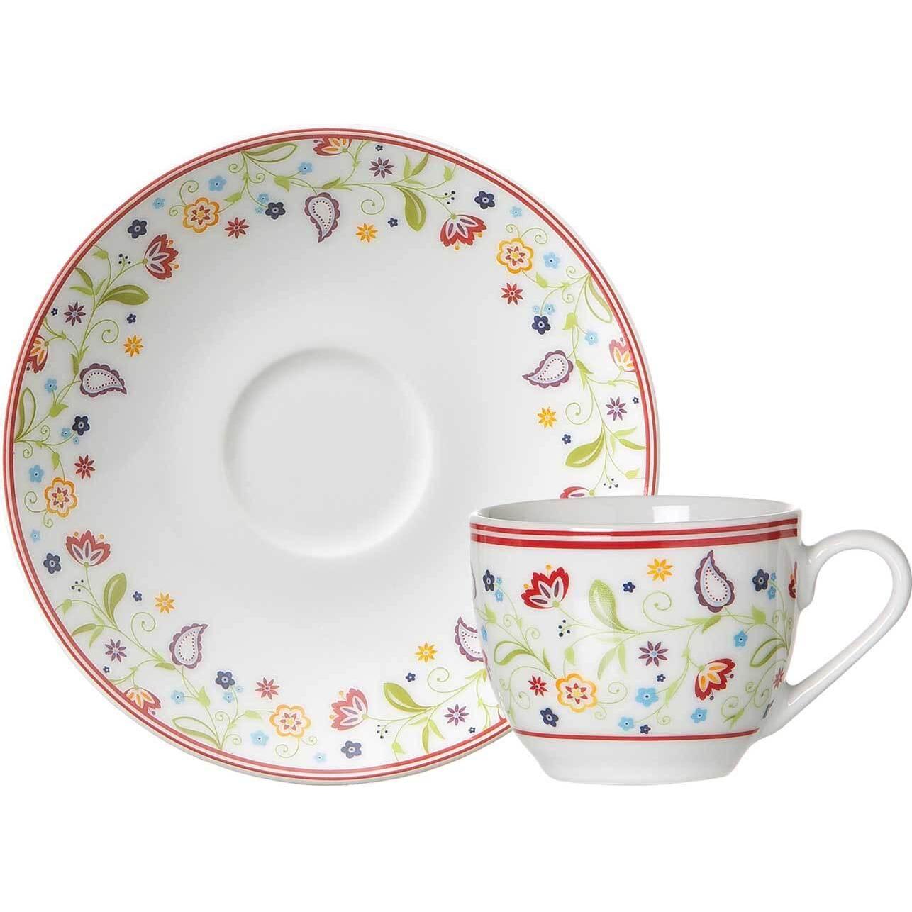 Ritzenhoff & Breker, Tasse, Espressotasse mit Untertasse Shanti (80 ml, 1 x)
