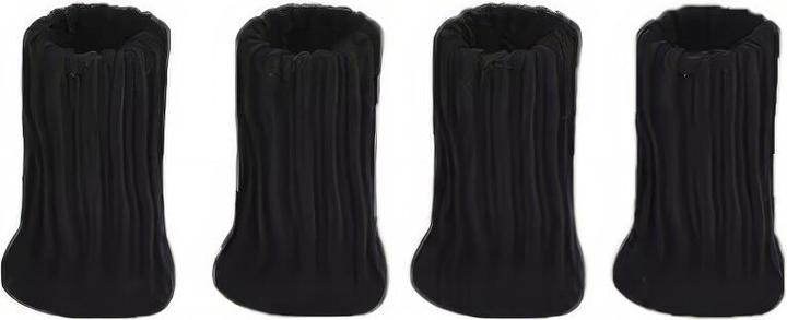 Qmexa All Care Stuhlbein-Stulpen Socken, 4er-Set (Stuhlsocken, 4 Stück)