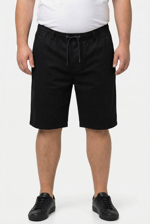 Produktbild Men+ Leinenmix-Bermuda, Relaxed Fit, Elastikbund (5XL)