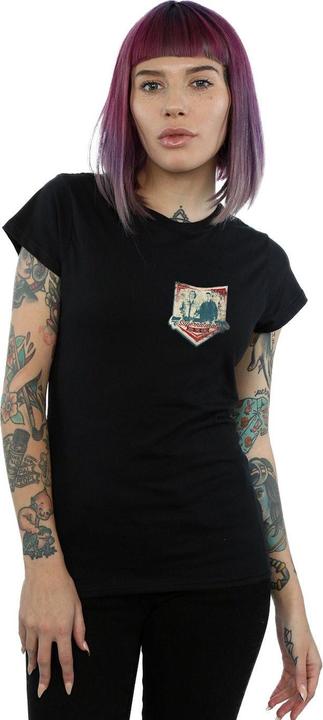 Actual product image Supernatural Womens/Ladies Winchester Breast Print Cotton T-Shirt (L)