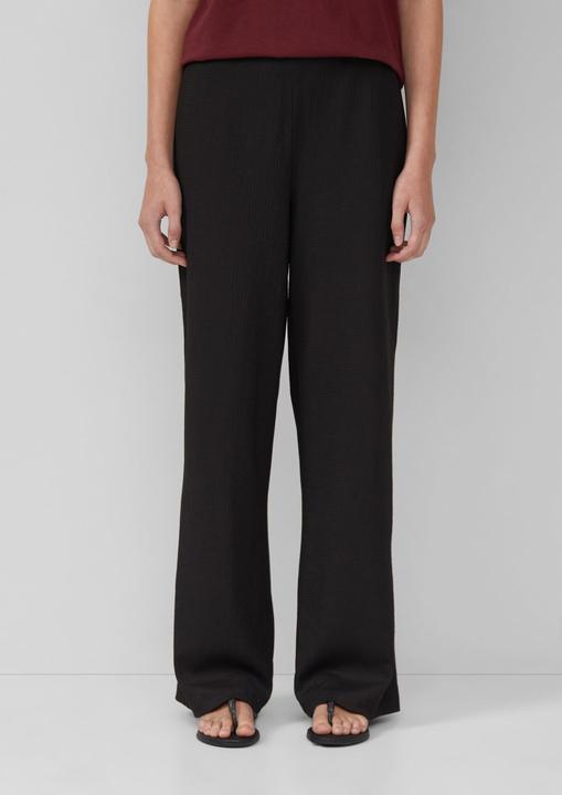 Immagine prodotto s.Oliver Hose Strukturierte Jerseyhose mit Elastikbund (46)