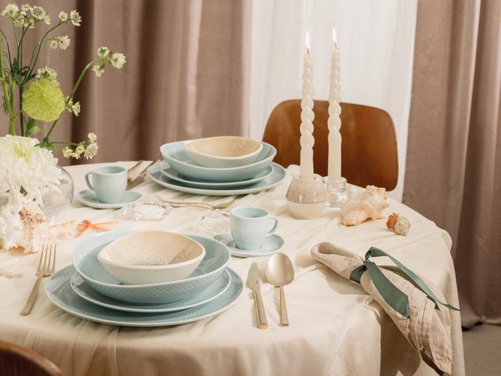 Actual product image Rosenthal Junto - Opal Green/Dune - Set 24 pcs./espresso (24 pcs.)