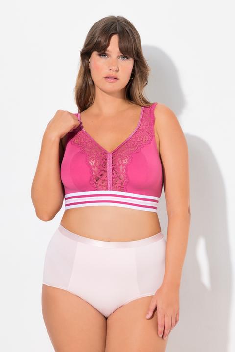 Produktbild Ulla Popken Minimizer-Bralette, Spitze, ohne Bügel (100 F)