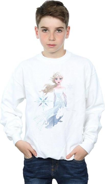 Produktbild Disney Frozen 2 Elsa Nokk Silhouette Sweatshirt Jungen (140, 146)