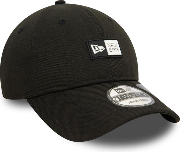 Actual product image New Era 9Twenty Strapback Cap - SILICON PATCH noir (One size)