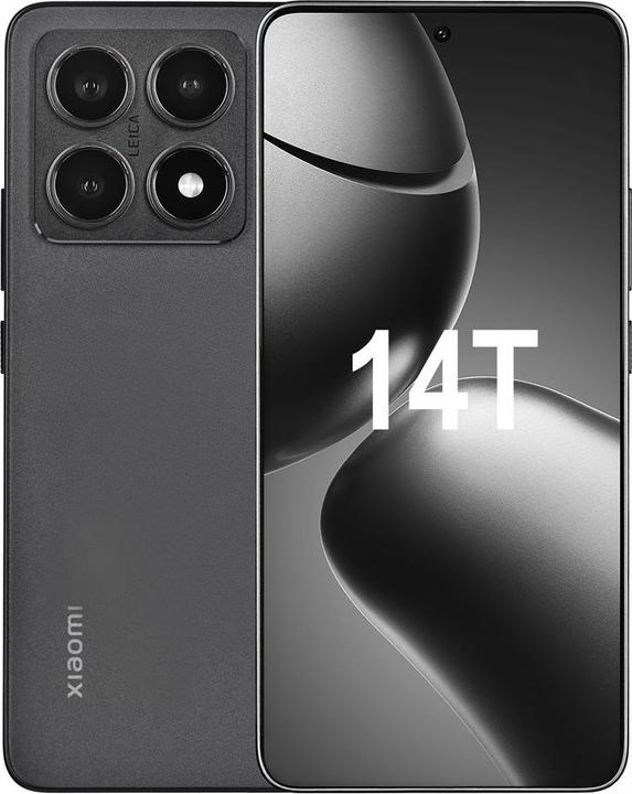 Produktbild Xiaomi 14T (256 GB, Titan Black, 6.67", Dual SIM, 5G)