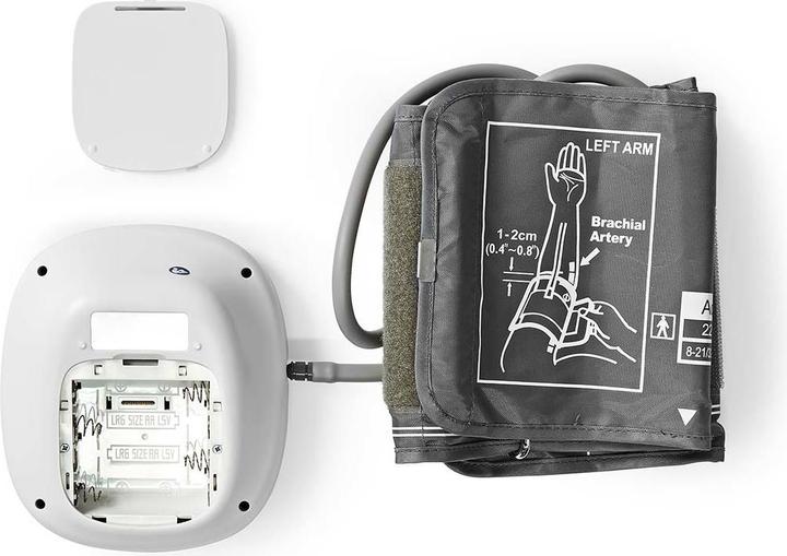 Image du produit Nedis Tensiomètre à bras blanc